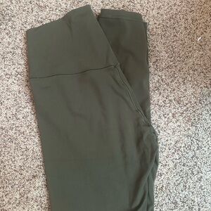 American Eagle Offline Olive Green Leggings Large
